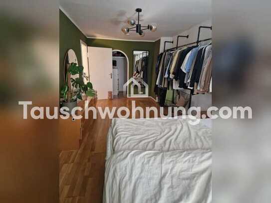 Tauschwohnung: Biete: smarte 2,5 Zimmer mit EBK, Suche: 3 Zimmer, mind 70qm