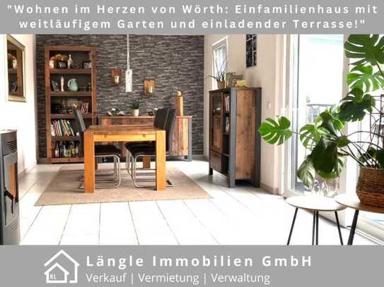 "Wohnen im Herzen von Wörth: Einfamilienhaus mit weitläufigem Garten und einladender Terrasse!"