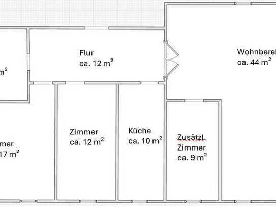 3 bzw. 4 - Zimmer-Wohnung in Berlin Alt-Hohenschönhausen