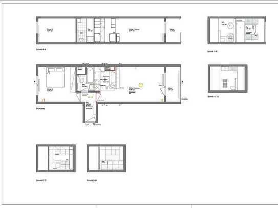 Stilvolle 2-Raum-Wohnung mit luxuriöser Innenausstattung mit Balkon und Einbauküche in Stuttgart