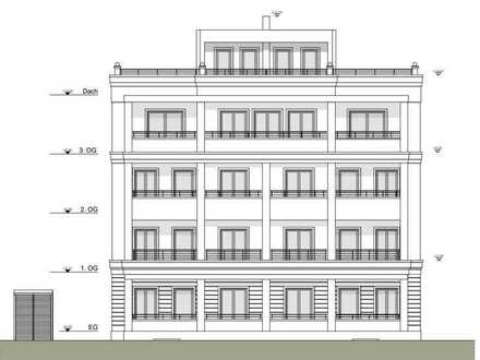 Neubau Vierraum Wohnung in Eberswalde. Fahrstuhl, Balkone, beheizte Loggia.