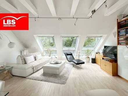 Elegant & offen wohnen: Dachstudio Wohnung in sehr guter Lage von E-Steele