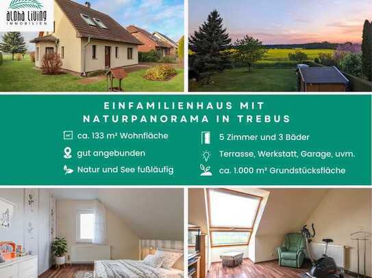 Geräumiges Einfamilienhaus mit Naturpanorama und Garten in Fürstenwalde (OT Trebus)