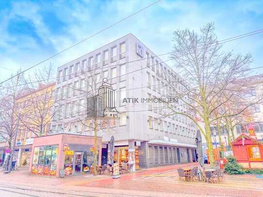 ATIK: Moderne, klimatisierte Büroflächen im obersten Stockwerk direkt am Luisenplatz - Provisionsfre