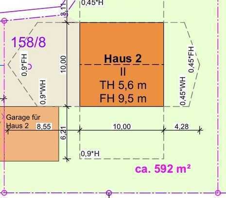 Baugrundstück in ruhiger Waldrandlage