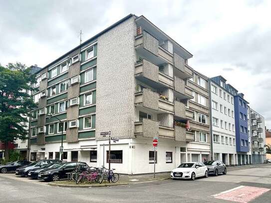 Lichtdurchflutete 2-Zimmerwohnung mit Balkon