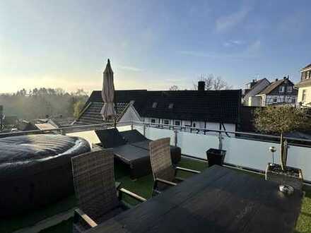 "Wie gemütlich" Moderne Maisonette Wohnung mit großer Dachterrasse in SG-Widdert