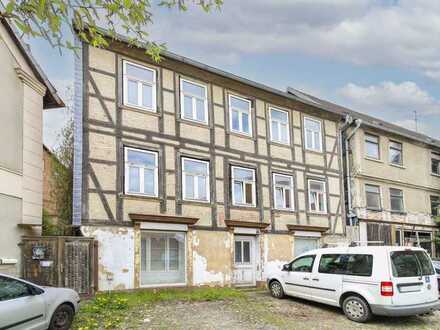 Handwerkertraum: Gestaltbares MFH mit Nebengelass und Gewerbe in Weferlingen