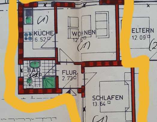 Attraktive 2-Zimmer-Wohnung in Neckargerach