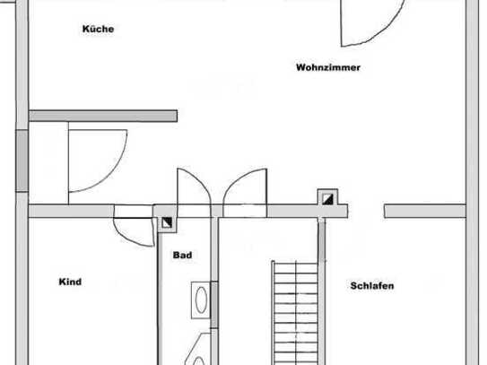 Bald Frei ! 3 Zimmer Wohnung mit Garten in Planig