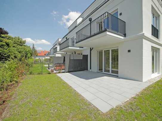 Erdgeschosswohnung mit Souterrain sowie Terrasse und Garten