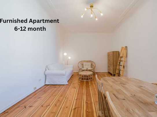 All-inclusive furnished 2-bedroom apartment with balcony in Berlin Prenzlauer Berg