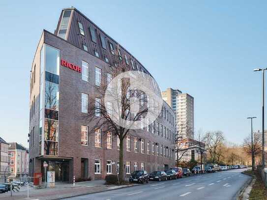 Moderne Bürofläche mit Balkon & Elbnähe in Hamburg Altona mieten!