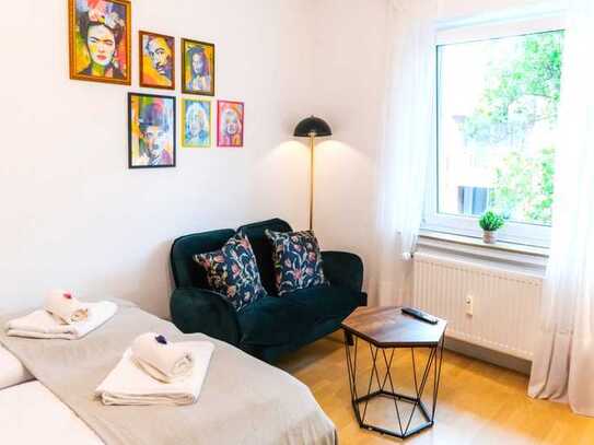 Apartment Bocholt City, vollmöbliert, All-in Miete + Stellplatz