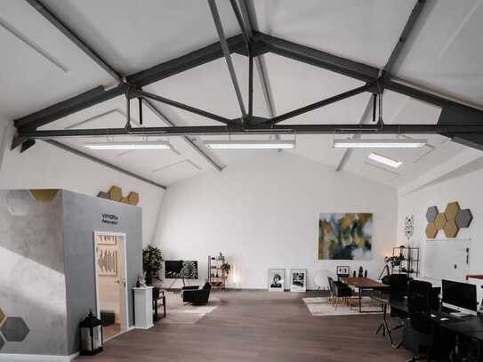 Loft Style Büro mit Silent Room - Platz für effiziente Teamarbeit