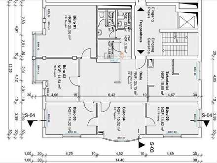 Zentrale Büro- und/oder Praxisfläche in den Loschwitz-Arkaden