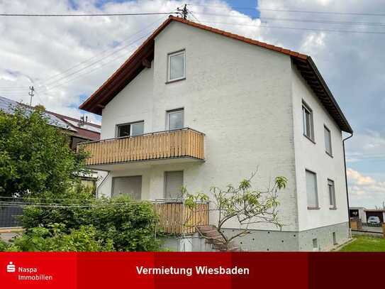 Wiesbaden Nordenstadt: Großzügige 4-Zimmerwohnung im Zweifamilienhaus