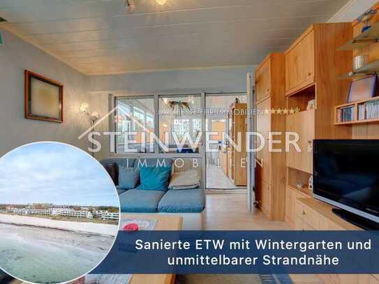 Sanierte ETW mit Wintergarten und unmittelbarer Strandnähe