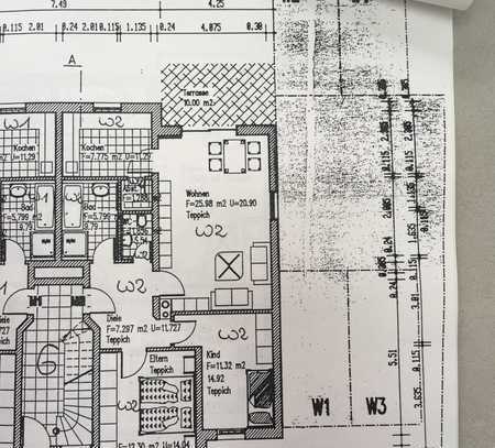 Renovierungsbedürftige 3-Zimmer-Wohnung Erdgeschoss mit Garten