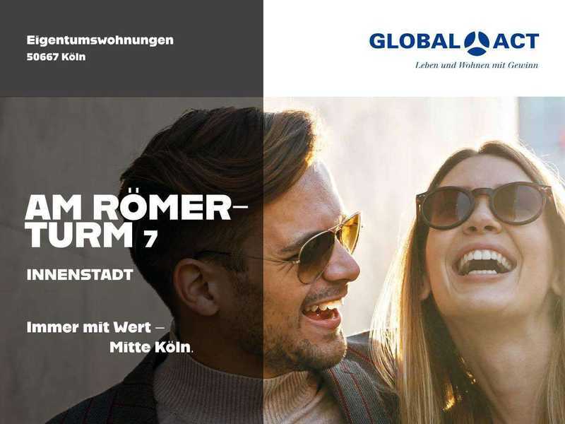 Urban Living am Römerturm – charmante 2-Zimmer-Wohnung! WE 1