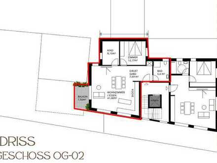 Exklusive 3-Zimmer-Wohnung mit gehobener Innenausstattung in Weil im Schönbuch