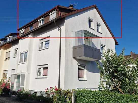 *** 4-Zi. DG-Wohnung mit Aussicht im Gmünder Stadtteil Rehnenhof ***