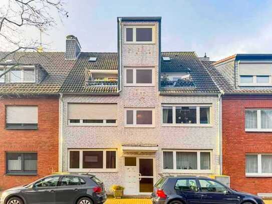 Gestaltbare 3-Zi.-Maisonette mit beheiztem Wintergarten u. Balkon in guter Lage von Neuss-Holzheim