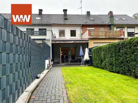 Raumwunder in Brassert! Reihenhäuschen mit toller EBK, Garten und Garage in ruhiger Wohnlage