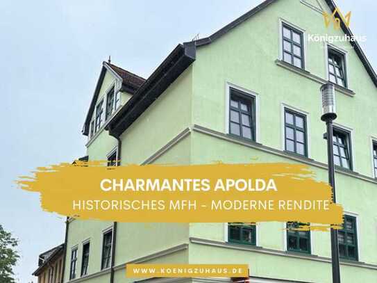 * Stilvolles Mehrfamilienhaus in Apolda: Historischer Charme, Attraktive Rendite *