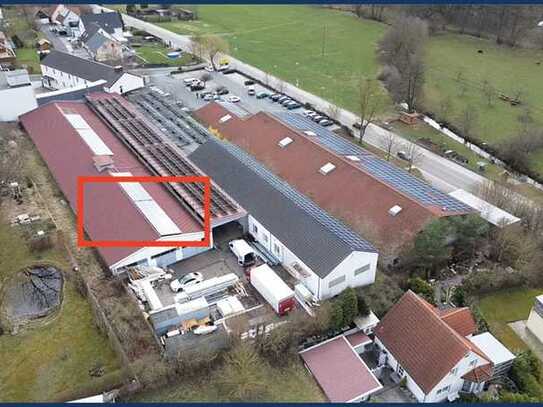 Werkstatt- oder Lagerhalle ca. 135 m² – beheizt & sofort frei
