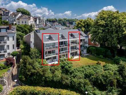 ULI VOGELER GmbH - WOHNUNGSPAKET - 4 VERMIETETE MAISONETTE-WOHNUNGEN MIT ELBBLICK (ERBPACHT)