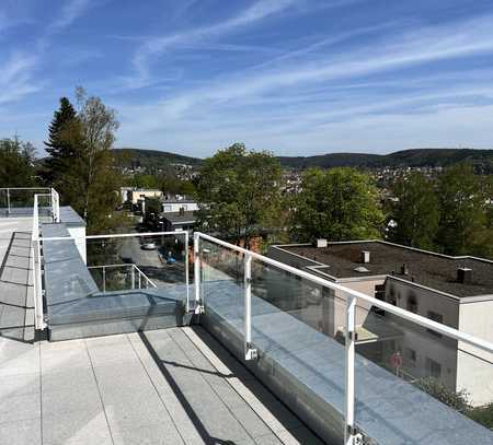 Neubau / Erstbezug 4,5 Zimmer-Penthouse Wohnung mit großem Balkon in Bad Kissingen