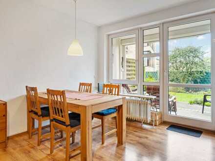 Attraktive 2-Zimmer-Wohnung mit Terrasse, EBK, Kellerabteil und TG Stellplatz. Provisionsfrei!