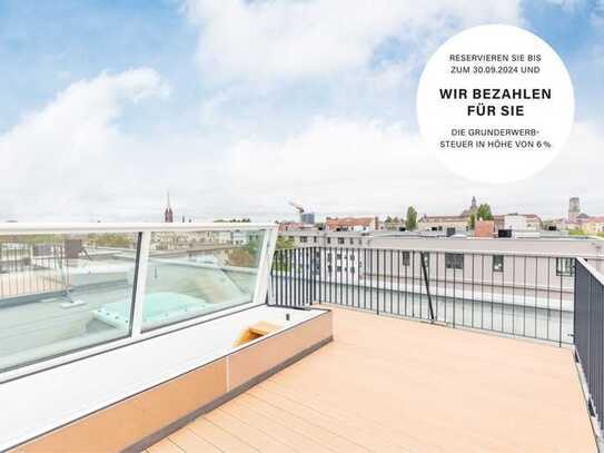 Bezugsfertiges Neubaupenthouse mit Aufdachterrasse!