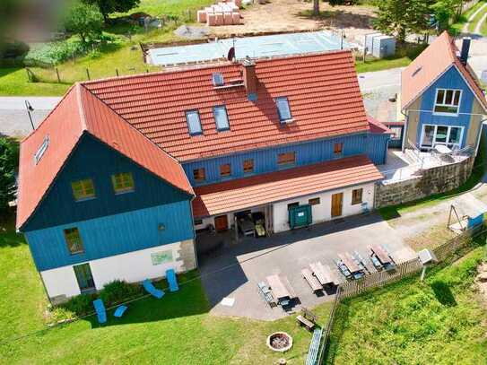 Ferienapartments als top Kapitalanlage! Umgebinde-Apartmenthaus mit 6 Wohnungen und Ferienhaus