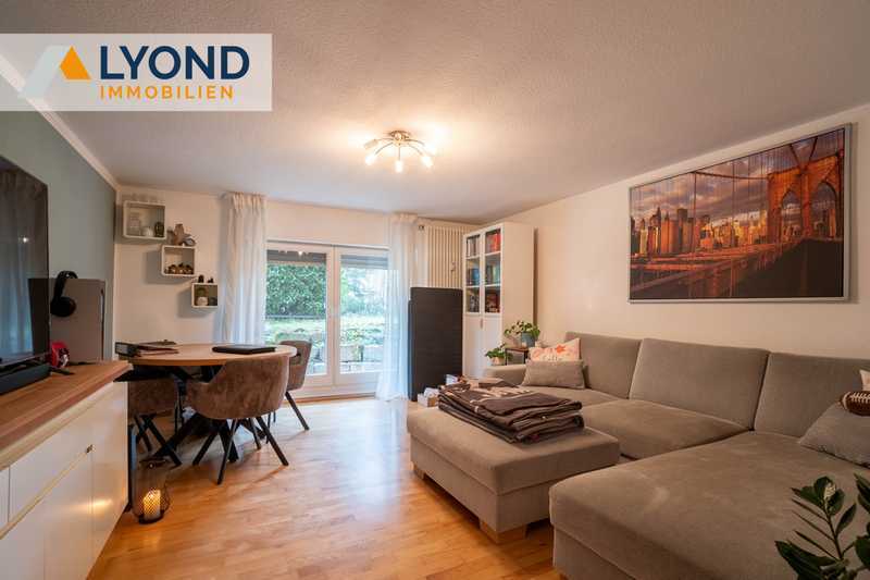 Diese schöne zwei Zimmer Wohnung mit Terrasse sucht Sie als neuen Eigentümer!