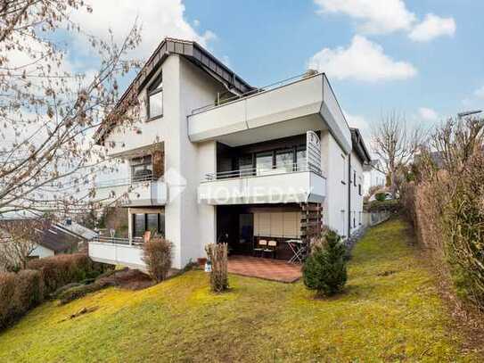 Charmante Erdgeschosswohnung mit Garten, Süd-Terrasse und tollem Grundriss