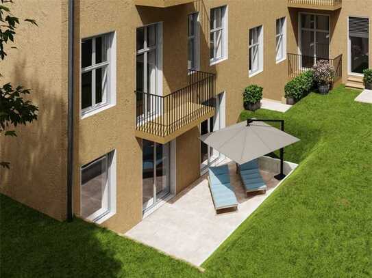 Premium Maisonette mit Gartenterrasse im Rüdesheimer Platz Kiez