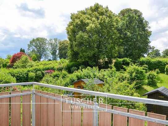 Absolut ruhig gelegene 2-Zi.-Whg. mit sonnigen Westbalkon & Blick in´s Grüne!