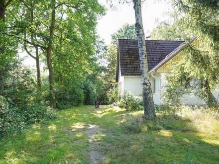 "Litet Hus" auf 1687 m2 Traumgrundstück in den Harburger Bergen