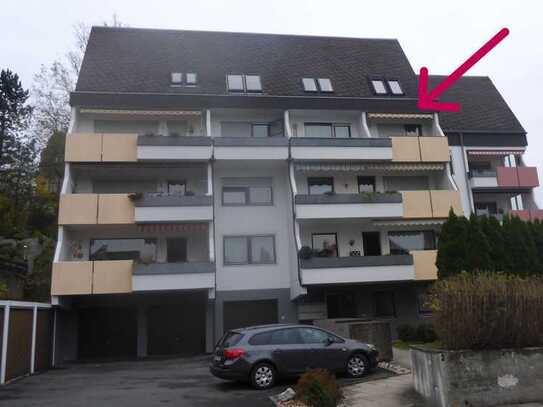 2-Zimmer-Maisonette-Wohnung mit gehobener Innenausstattung mit Balkon, EBK und Plassenburgblick