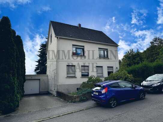 FREISTEHENDES 2 FAMILIENHAUS MIT GARTEN UND GARAGE IN ALTENWALD - EG SOFORT FREI - OG+DG VERMIETET