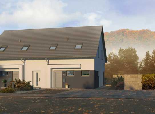2 Doppelhäuser inklusive Grundstück in Weilersbach - Grundstück im Gesamtpreis enthalten
