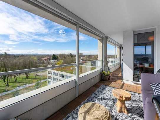 Panoramabergblick im Neubaustandard, 5-Zimmer-Dachterrassenwohnung