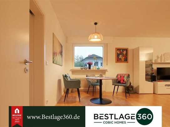 Perfekt geschnitte 2-Zimmer-Wohnung mit Balkon in bester Lage von Kronberg