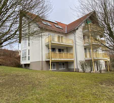 Lichtdurchflutete Komfort-Wohnung mit Fernblick im Wohnpark Hopfenort