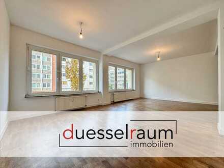 Düsseldorf Düsseltal: Moderne 3-Zimmer-Wohnung in zentraler Lage mit Blick ins Grüne