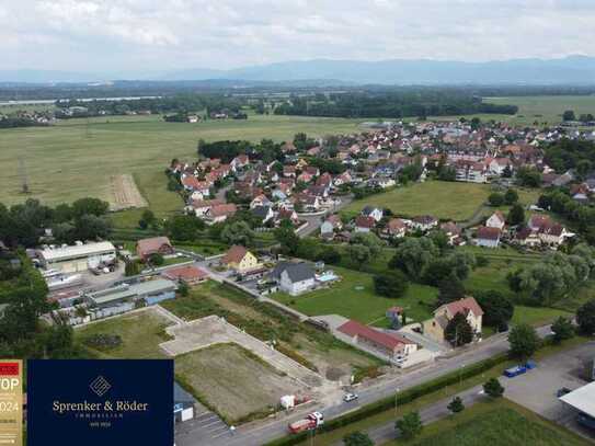 Mehrere Baugrundstücke in Algolsheim in Grenznähe zu Breisach