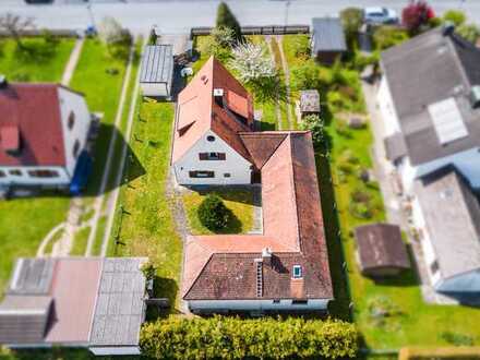 Sonniges Grundstück mit Altbestand & großem Garten in beliebter Lage von Schöngeising