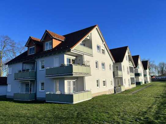 Moderne Dachgeschosswohnung in Königsborn mit großem Balkon